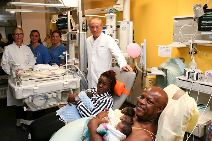 Nașterile de cvintupleți sunt rare. FOTO Charité