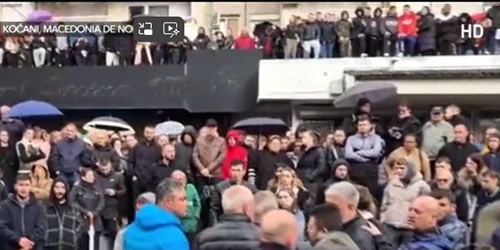 revolta Macedonia de nord captură Antena3 png
