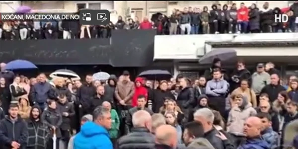 revolta Macedonia de nord captură Antena3 png