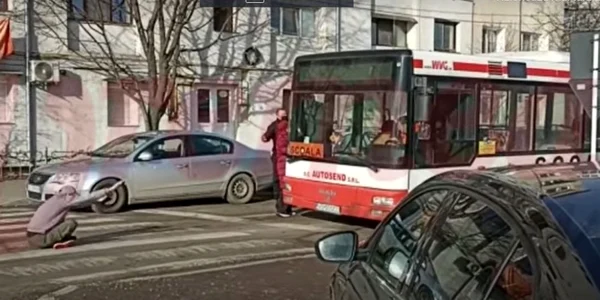 vasluian scandal blocare circulatie FOTO captura video