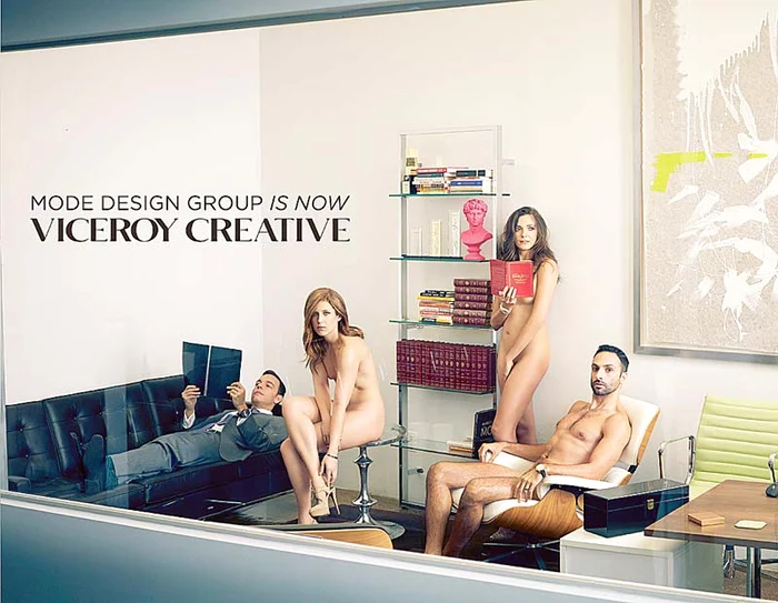 Preşedintele David Moritz (40 de ani), directoarea de creaţie, Gabrielle Rein (34 de ani), şi directoarea economică, Raegan Gilette (36 de ani)