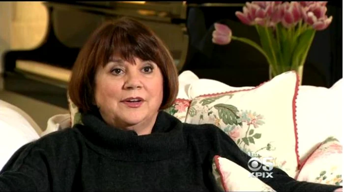 Linda în timpul interviului acordat celor de la CBS