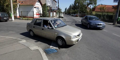 În opinia şoferilor clujeni, intersecţia străzilor Octavian Goga şi Ţebei este una dintre cele mai periculoase.