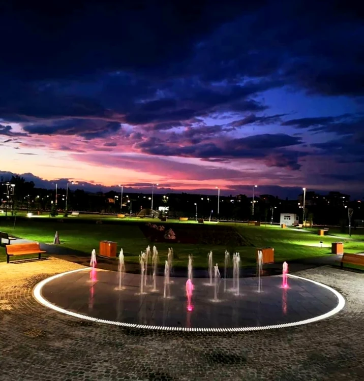 Parcul U.M. Gară, Târgovişte. FOTO: Facebook