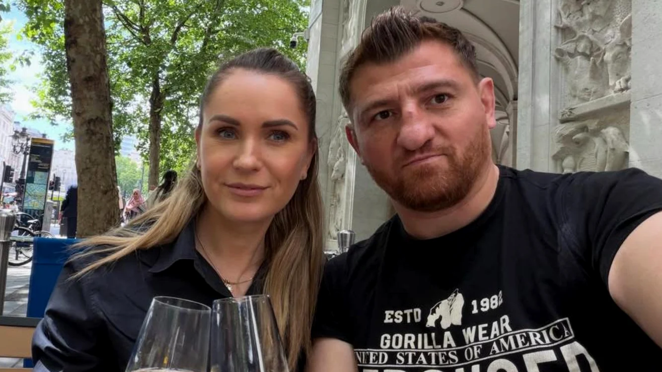 Soția lui Cătălin Moroșanu, departe de camerele TV