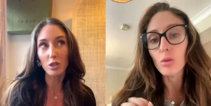 O femeie din Marea Britanie recunoaște că se întâlnește cu barbați bogați. FOTO: TikTok captura