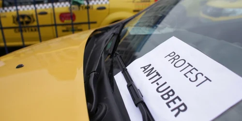 Proteste taximetristi anti UBER Bucuresti FOTO Inquam Photos Octav Ganea