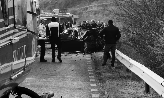 Accidentul a avut loc în județul Galați FOTO: Viața Liberă