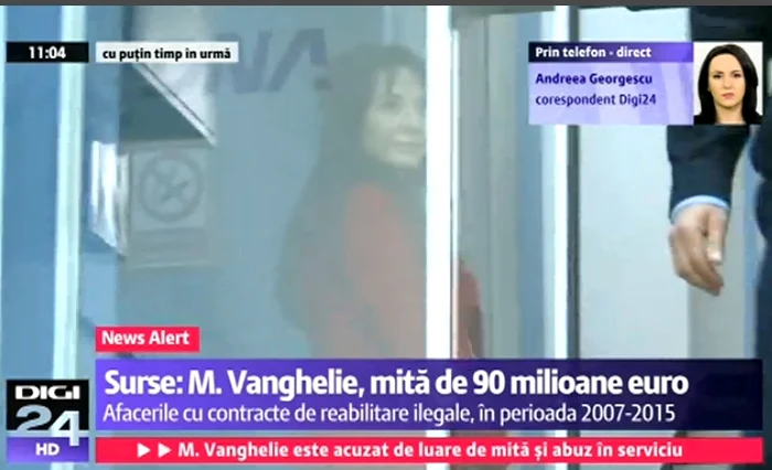 Iubita lui Marian Vanghelie, deputatul oana Niculescu Mizil a fost adusă cu mandat la audieri joi