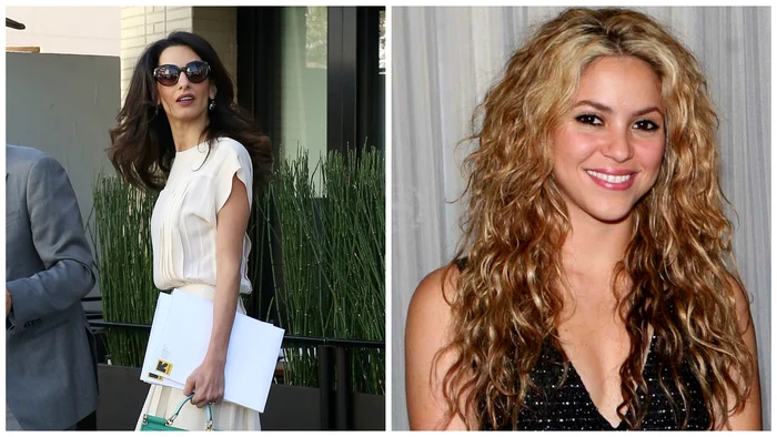 Amal Clooney și Shakira foto: Arhiva personală
