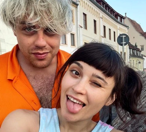 Irina Rimes, alături de partenerul eiFoto: Arhivă personală
