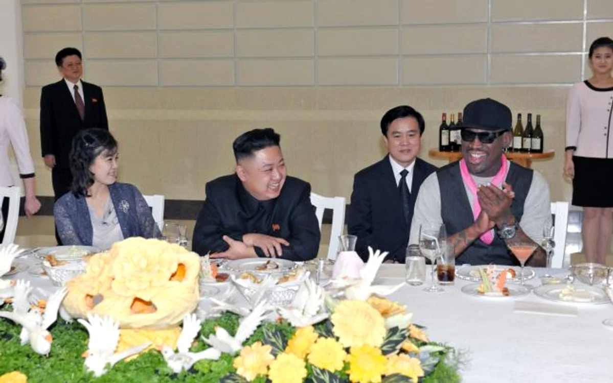 
    Denis Rodman a onorat ziua prietenului său, Kim Jong Un  