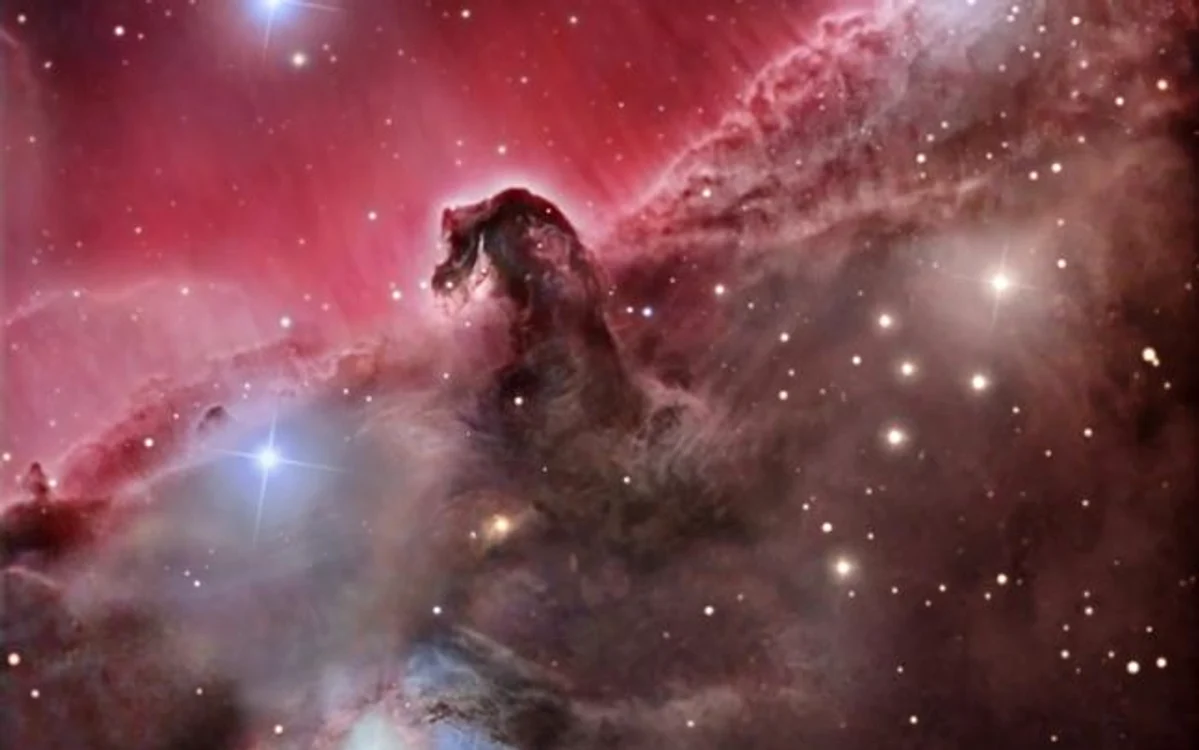 Nebuloasa din constelaţia Orion, Barnard
33, denumită "Cap de Cal" FOTO NASA