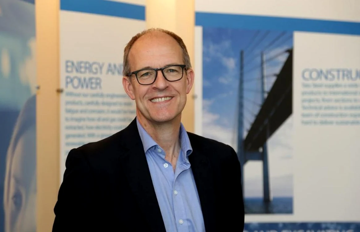 CEO Jon Bolton, cel desemnat să vorbească despre preluarea combinatului de la Galaţi FOTO Liberty