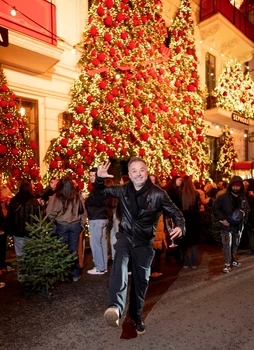 Nicu Bocancea a creat feerie la Atelierul Iris din Calea Moșilor 34 foto: arhiva personală 