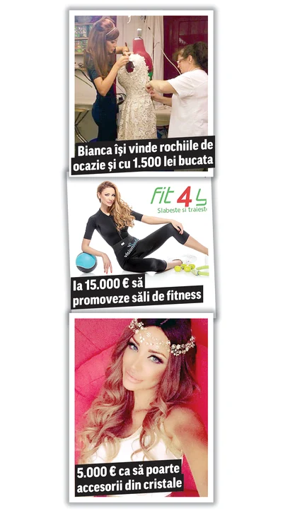 Bianca a atras toate privirile în momentul în care a coborât din maşina saFoto Blitz