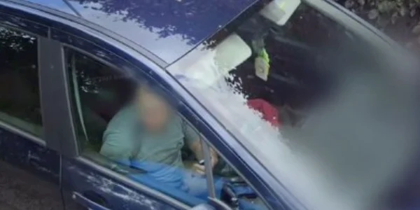 Bărbat surprins de Google Maps într o ipostază intimă  Foto Captură video TikTok jpg