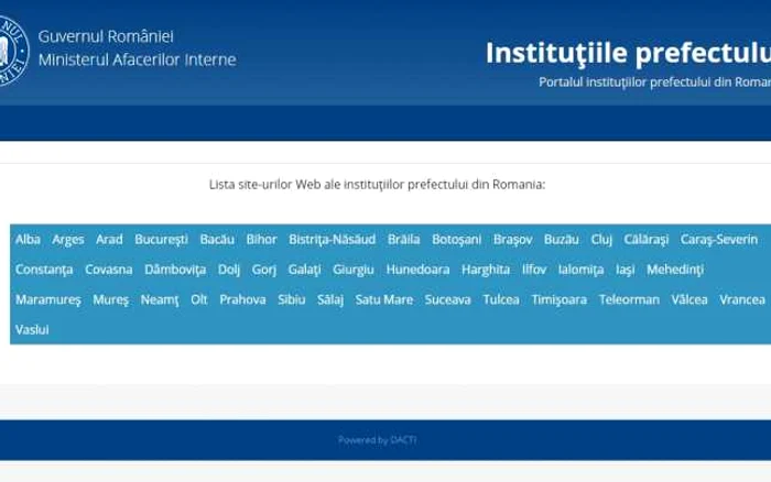 MAI susţine că noile site-uri oferă un acces mai facil la informaţii Foto Claudiu Nicolae