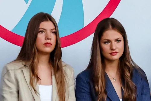 Infanta Sofia și Prințesa Leonor. FOTO: Profimedia