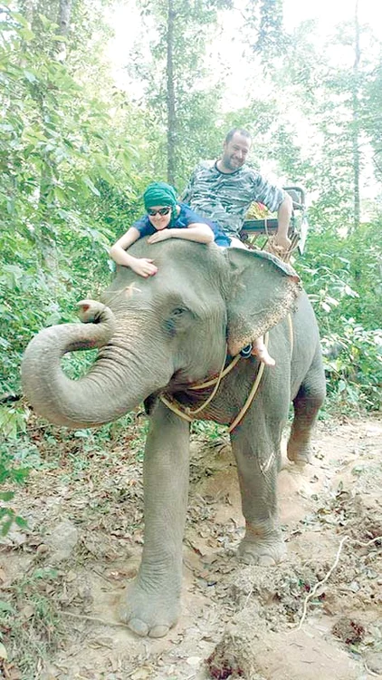 Dr. Vitalie Stan s-a distrat de minune în Thailanda (Fotografii: Facebook)