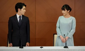 Prințesa Mako a Japoniei și Kei Komuro GettyImages 1349102717 jpg