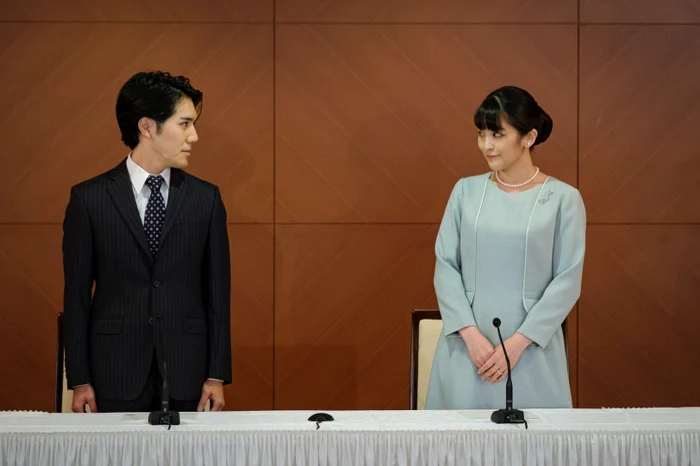 Prințesa Mako a Japoniei și Kei Komuro GettyImages 1349102717 jpg