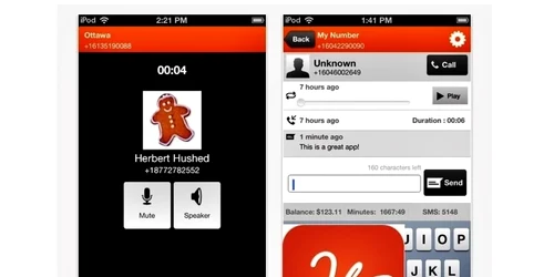 hushed aplicatie foto adevarul