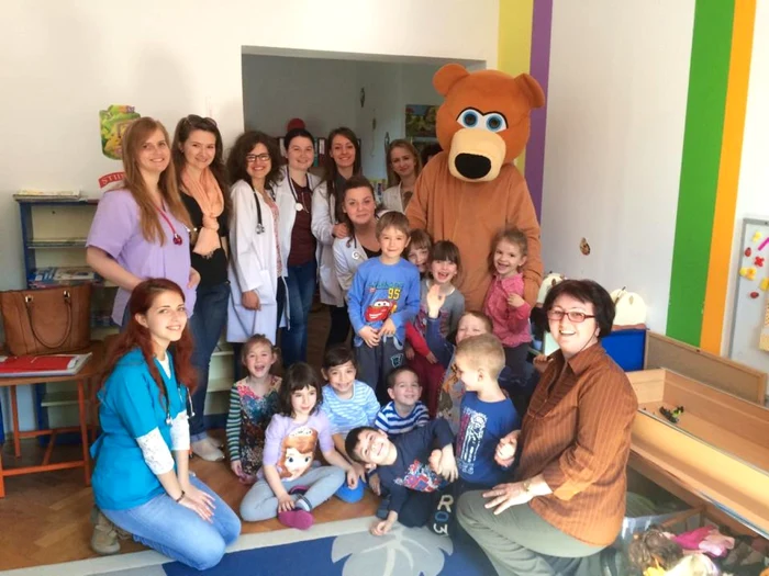 Teddy Bear la grădiniţa Nr. 15 din Târgu-Mureş