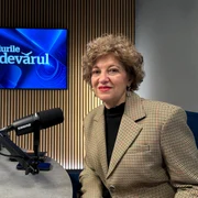 Vicepremierul Oana Gheorghiu la Interviurile Adevărul  FOTO: Adevărul