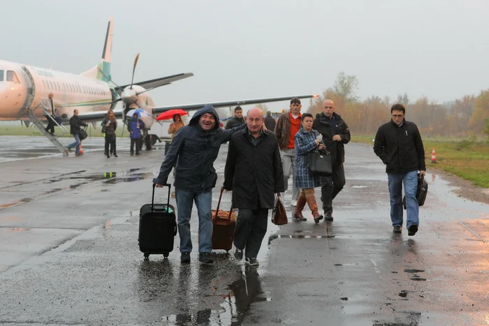 Pasageri pe Aeroportul Internaţional Iaşi