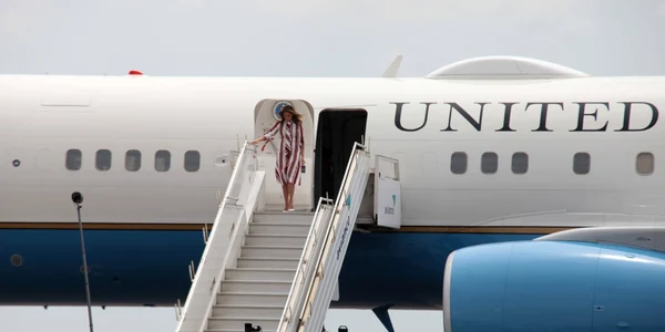 Melania Trump in Ghana EPA EFE