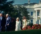  Regele Charles și regina Camilla la Casa Albă, intampinati de trump și melania FOTO: captura video X/@WhiteHouse