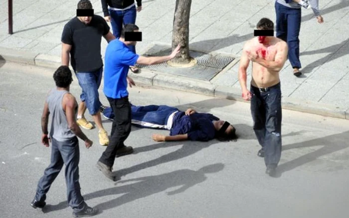 Scenele şocante au fost surprinse de camerele de luat vederiFoto: adevarul.ro