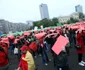 Frunza umana Proteste Rosia Montana Bucuresti FOTO Marian Iliescu