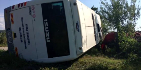 autocar rasturnat bihor