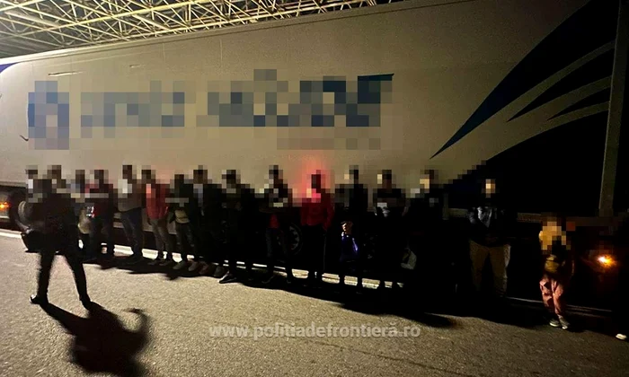 Migranții au fost prinși în ultimele 24 de ore FOTO Poliția de Frontieră 