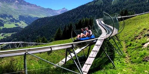 Apline coaster - bob de vară în Alpii Elveţiei Foto You Tube