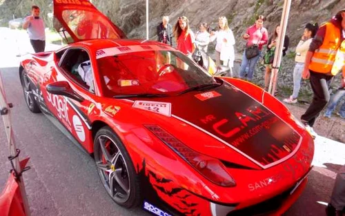 ferrari transfagarasan