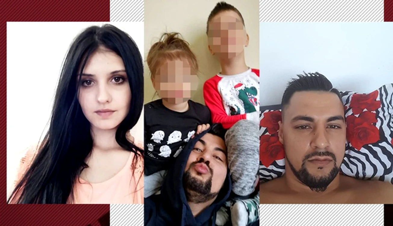 Carmen și Valentin, cei doi criminali ai italianului găsit incendiat în Măgurele FOTO: gandul.ro
