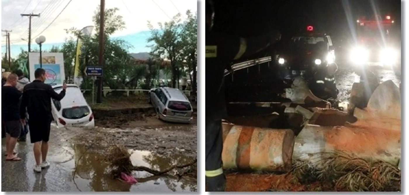 
    Imaginile dezastrului produs în Halkidiki de tornada care a durat 20 de minute   