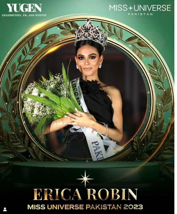 Erica Robin, o creștină de 24 de ani din orașul Karachi, va reprezenta Pakistanul.FOTO: Instagram