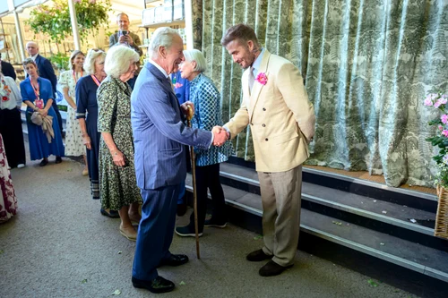 David Beckham și Regele Charles s-au întâlnit pe 19 mai 2025, Profimedia