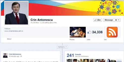 crin antonescu facebook