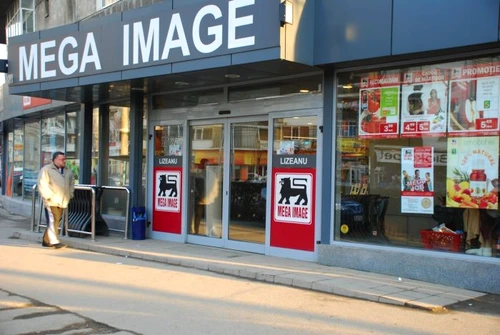 Reţeaua Mega Image cuprinde 300 de magazine în toată ţara. (Foto arhivă)