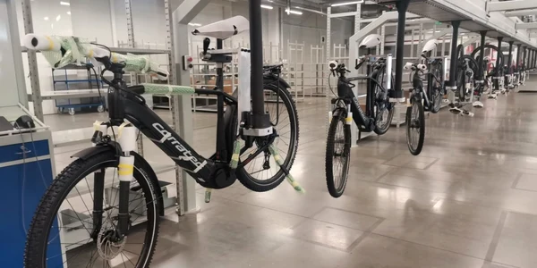 Inaugurarea fabricii de biciclete Corratec de la Timişoara FOTO Ş.Both