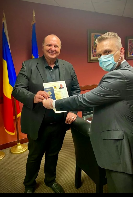 Nick Rădoi, fericit că e cetățean românfoto: arhivă personală