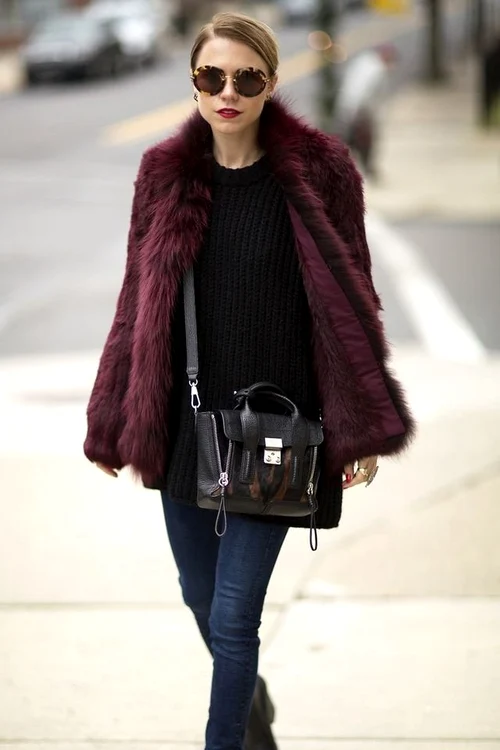 large Fustany Style Ideas 21 Burgundy Outfits That You ll Totally Love for Winter Street Style 15 jpg jpeg
