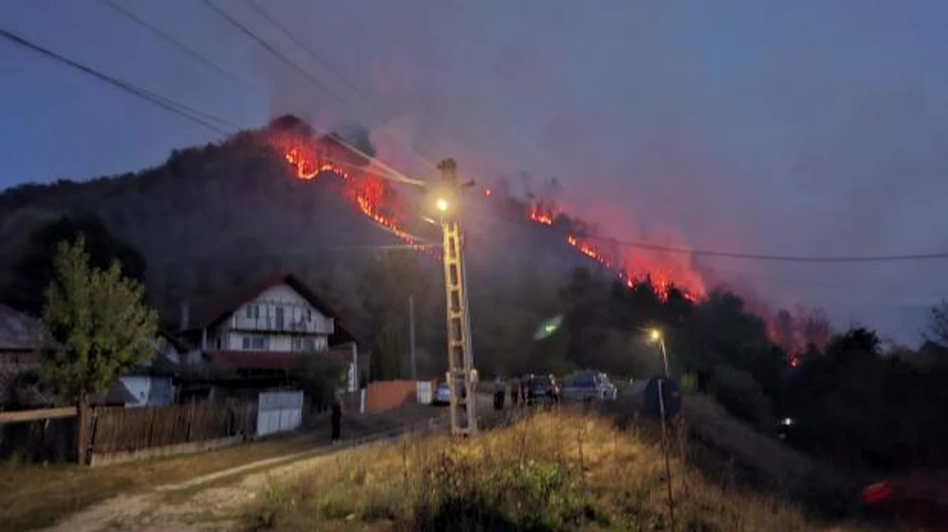 Incendiu în Vâlcea.