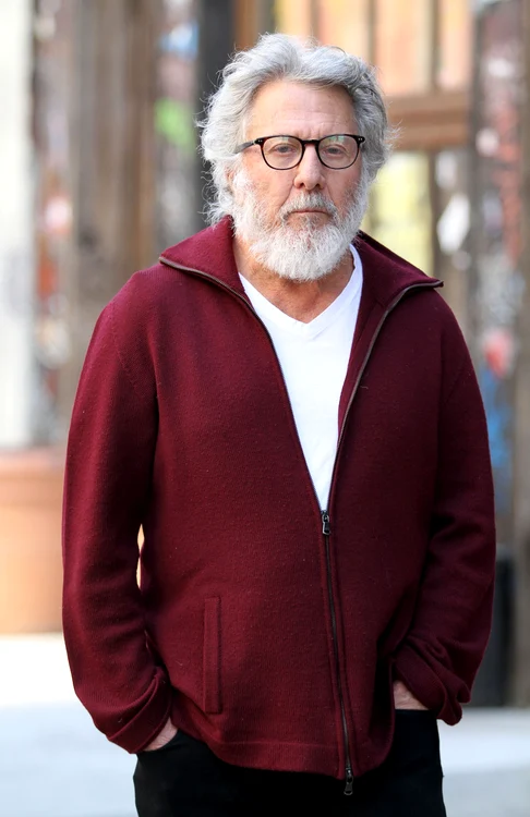 Dustin Hoffman On The Set Of Untitiled Noah Baumbach Movie jpeg