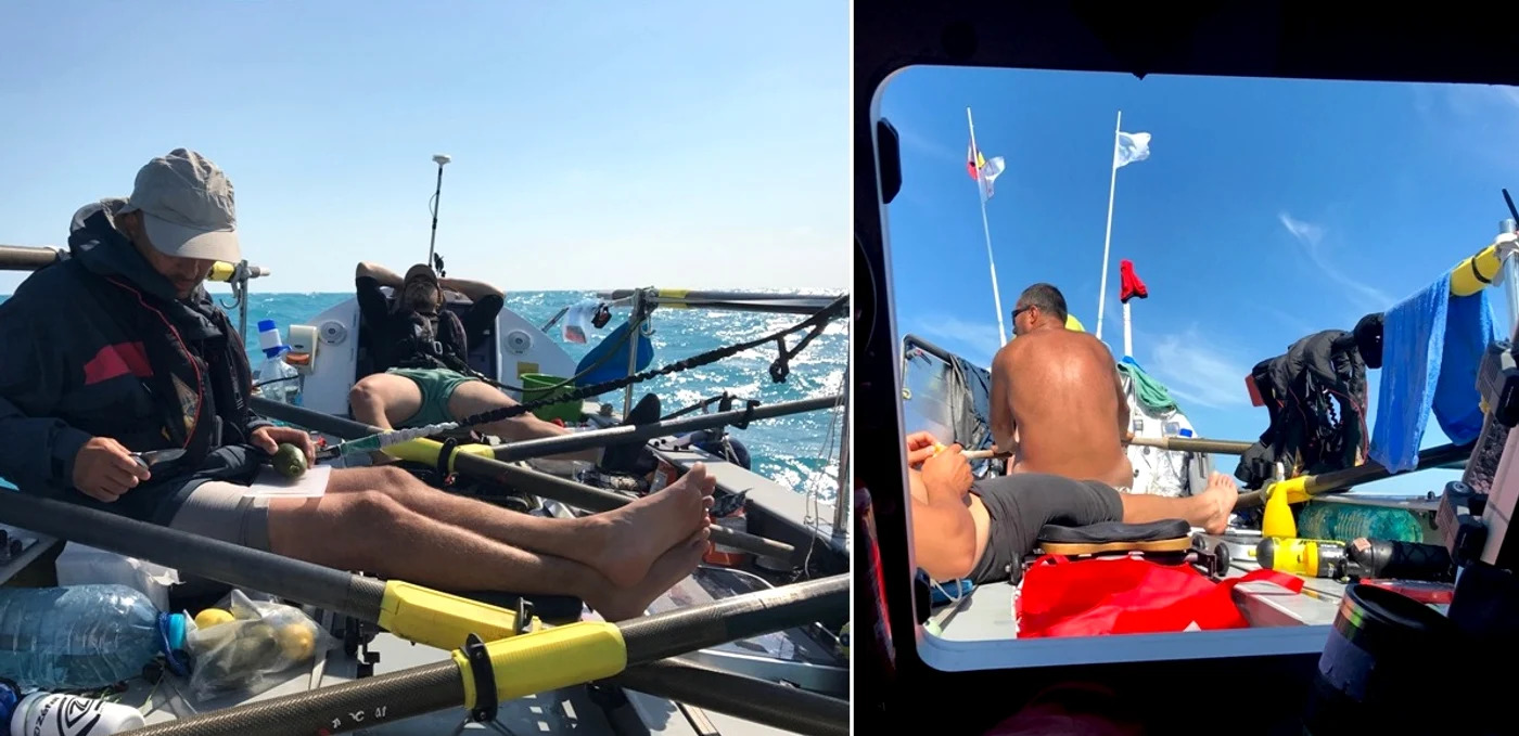 Băieții au stabilit un nou record mondial în această vară, traversând Marea Neagră (1.200 km) în 11 zile și șase ore
